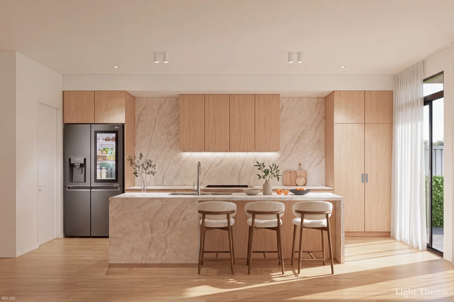 Residence 101: Designer kitchen
