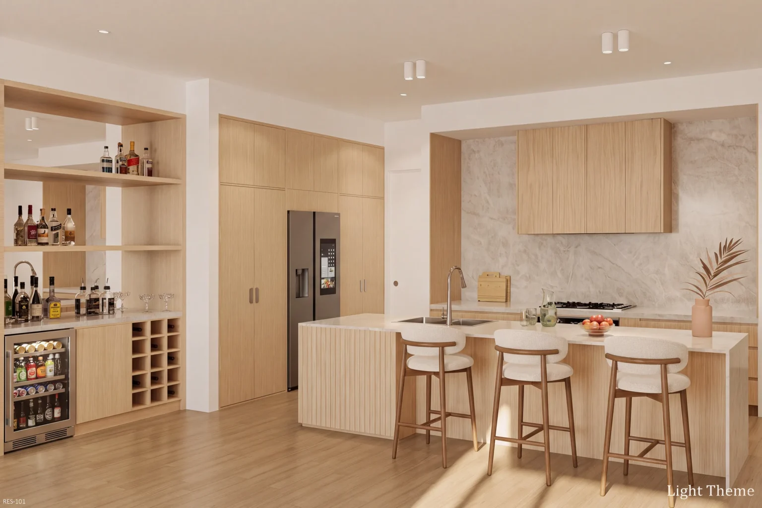 Residence 102: Designer kitchen